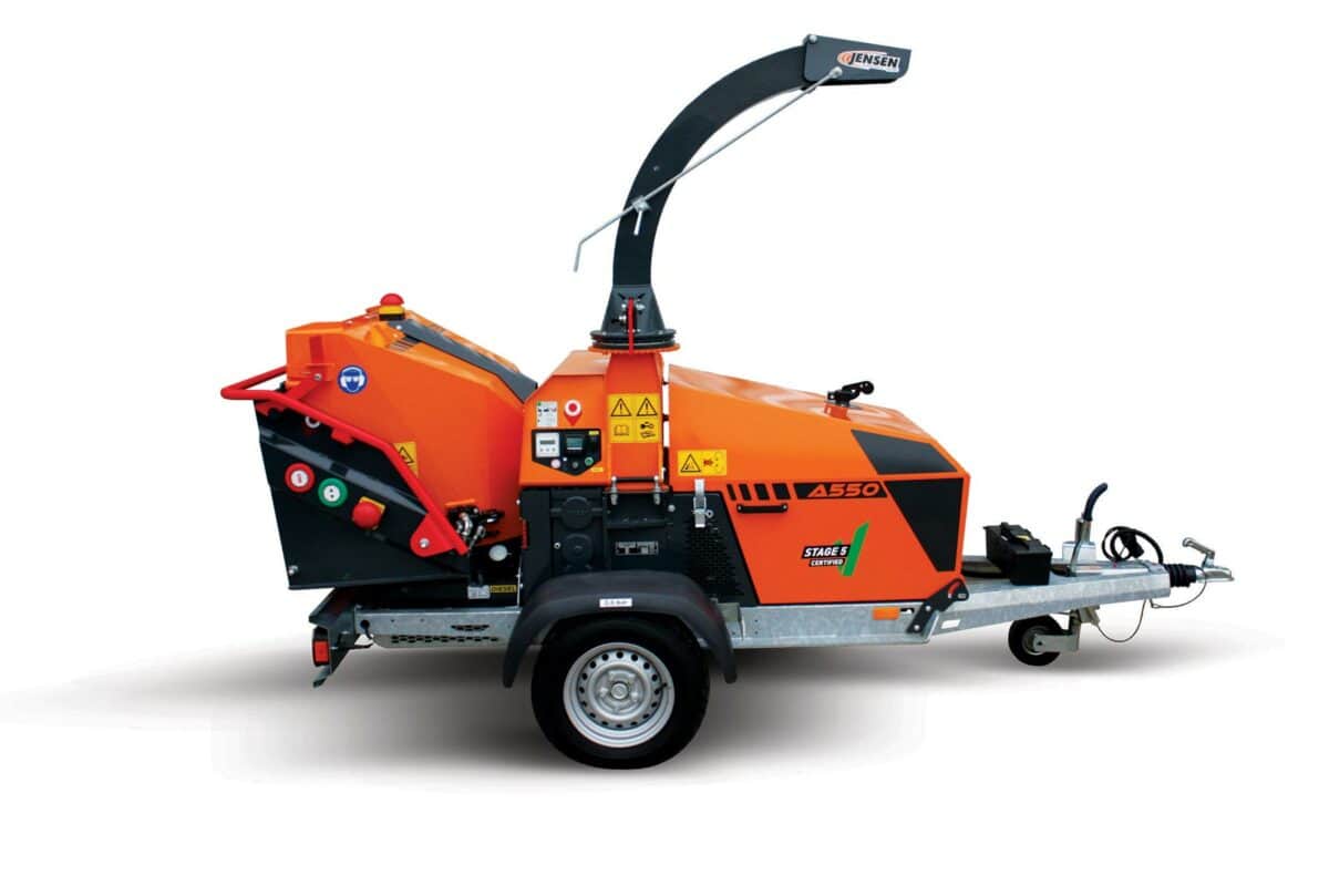 Jensen A550 6inch Diesel Woodchipper